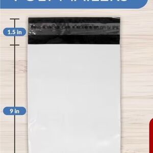 6 x 9 White Poly Mailers set 20